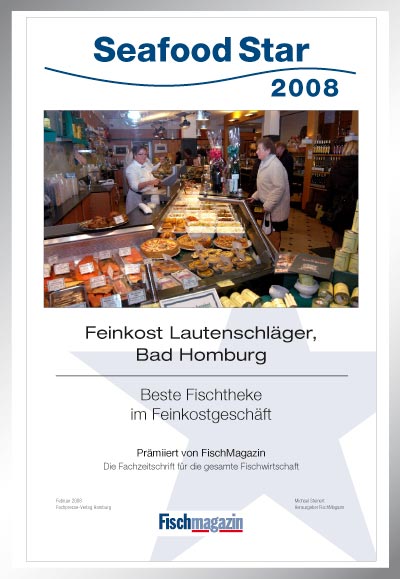 Feinkost Lautenschläger-Parkett Star Urkunde Feinkost Lautenschläger