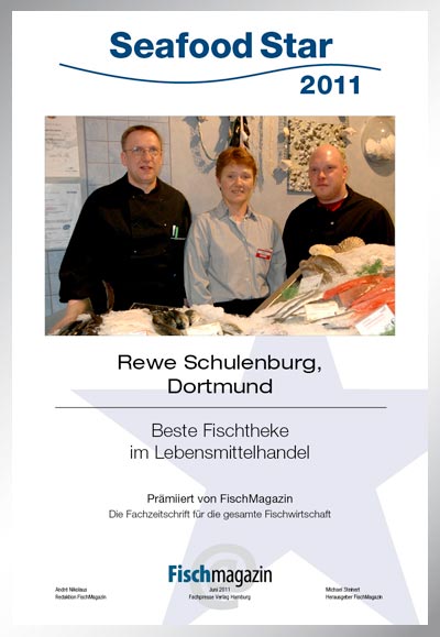 Rewe Schulenburg GmbH & Co. EH KG-Parkett Star Urkunde Rewe Schulenburg GmbH & Co. EH KG