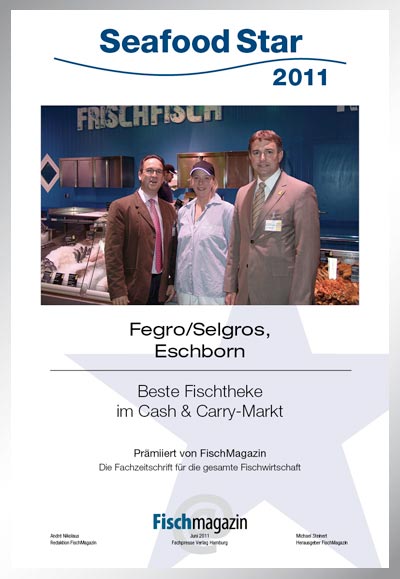 OHG Fegro/Selgros Gesellschaft für Grosshandel GmbH & Co.-Parkett Star Urkunde OHG Fegro/Selgros Gesellschaft für Grosshandel GmbH & Co.