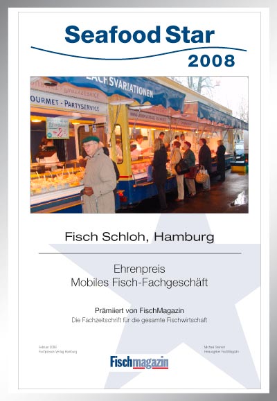 Fisch Schloh-Parkett Star Urkunde Fisch Schloh