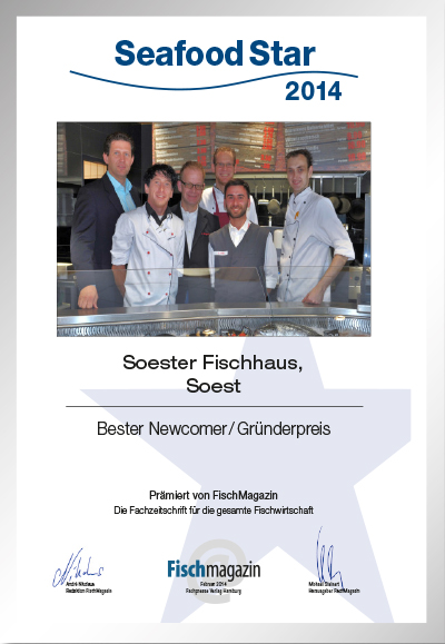Soester Fischhaus, Soest-Parkett Star Urkunde Soester Fischhaus, Soest