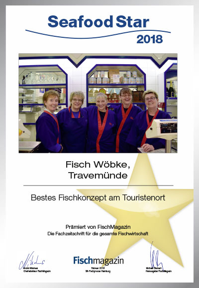 Fisch Wöbke-Parkett Star Urkunde Fisch Wöbke