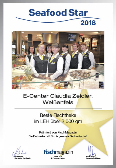 E-Center Claudia Zeidler e.K.-Parkett Star Urkunde E-Center Claudia Zeidler e.K.
